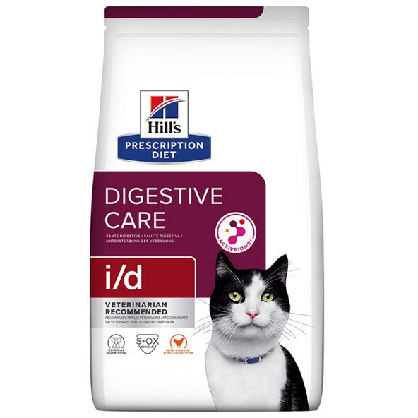 Hill's PD Feline i/d Dry granule pro kočky 3 kg