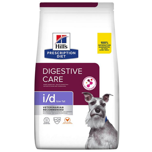 Hill's PD Canine i/d Low Fat Dry granule pro psy 12 kg