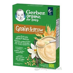 Gerber Organic nemléčná kaše vanilka 6 m+ 200 g