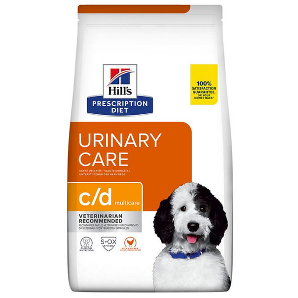Hill's PD Canine c/d Multicare Dry granule pro psy 1,5 kg