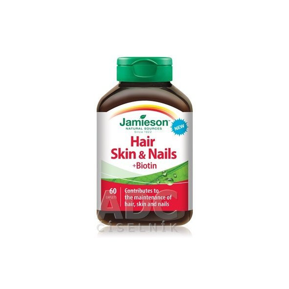 Jamieson Hair Skin Nails + biotin 60 kapslí