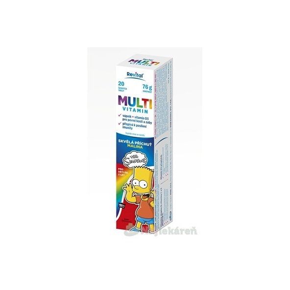 Revital Multivitamín The Simpsons 60 tablet