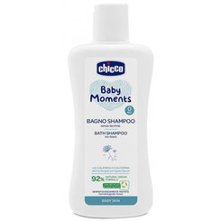 Chicco šampon na vlasy a tělo Baby Moments 200 ml