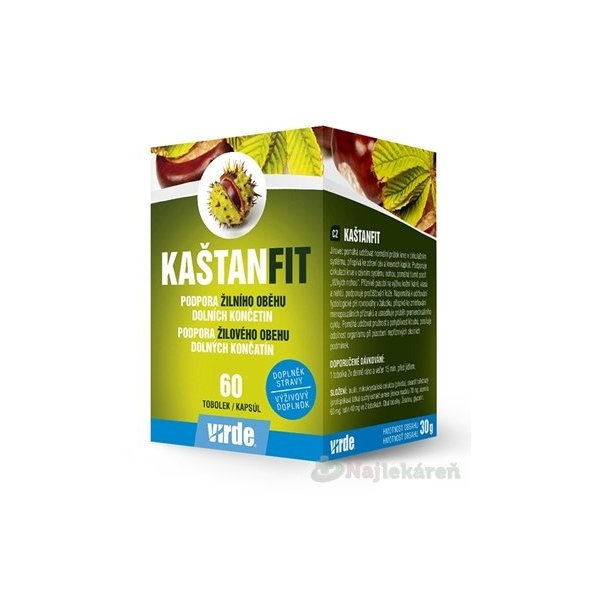 Virde Kaštanfit 60 kapslí