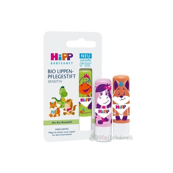 HiPP Babysanft balzám na rty 4,8 g