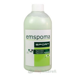 Emspoma masážní emulze regenerační zelená Z 500 ml