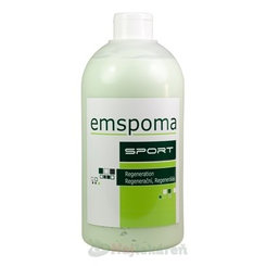 Emspoma masážní emulze regenerační zelená Z 1000 ml