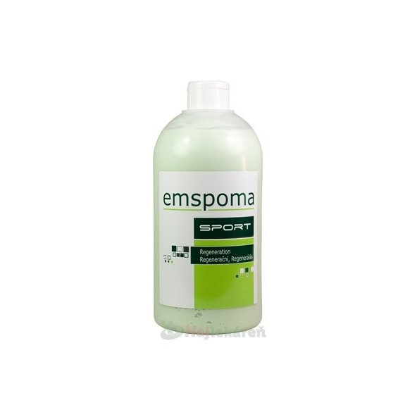 Emspoma masážní emulze regenerační zelená Z 1000 ml