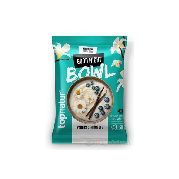 topnatur BOWL KAŠE Good night vanilka a heřmánek  60 g