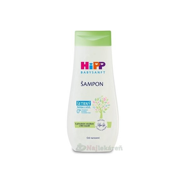 HiPP Babysanft dětský jemný šampon 200 ml