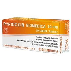 Biomedica Pyridoxin 20 mg 30 tablet