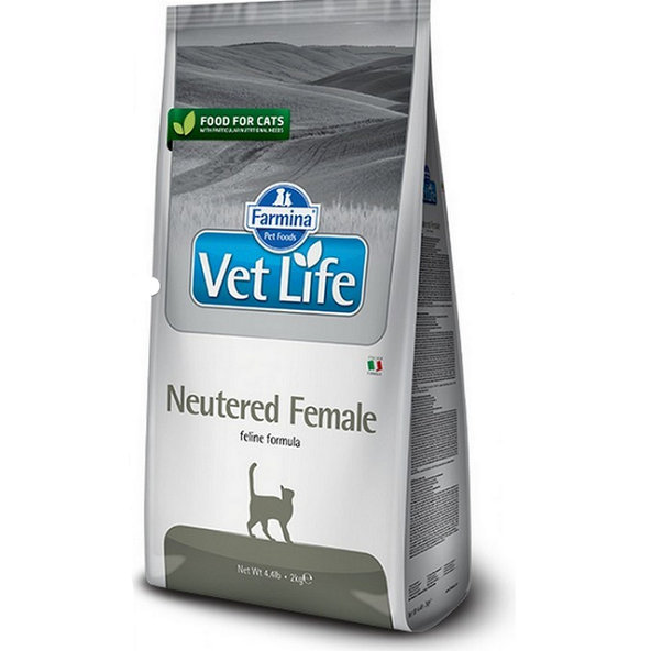 Farmina Vet Life Cat Neutered Female pro kočky 2 kg