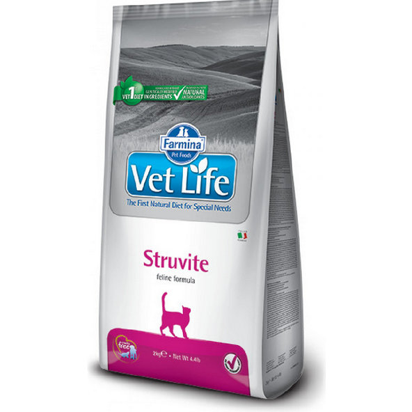 Farmina Vet Life Cat Struvite granule pro kočky 2 kg