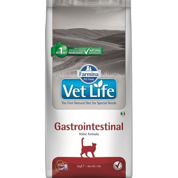 Farmina Vet Life Cat Gastrointestinal granule pro kočky 5 kg