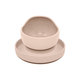 PETITE&MARS jídelní set TAKE&MATCH talíř + miska Desert Sand 6 m+