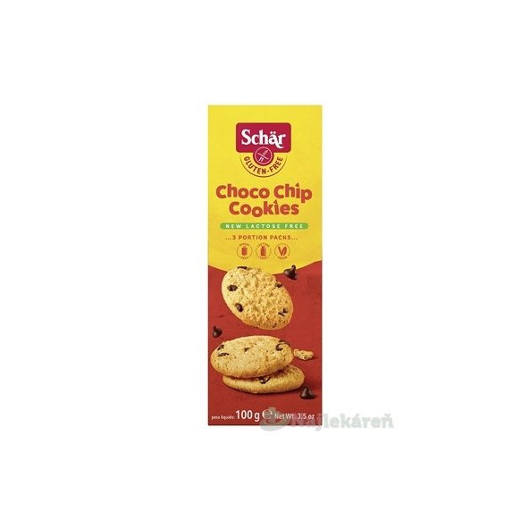 Schär Choco Chip Cookies sušenky