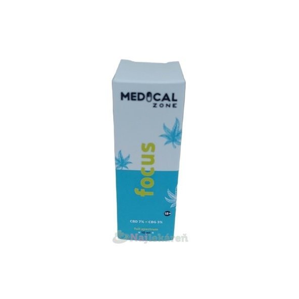 Medical Zone FOCUS full spectrum ústna voda sprej 10 ml