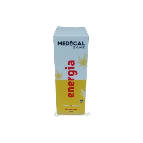 Medical Zone ENERGIA ústna voda sprej 10 ml