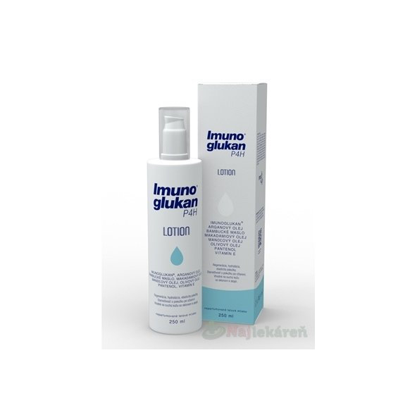 Imunoglukan P4H LOTION neparfémované tělové mléko 250 ml