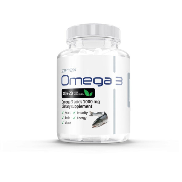 Zerex Omega 3 100 kapslí