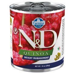 Farmina N&D Quinoa Weight Management konzerva pro psy 285 g