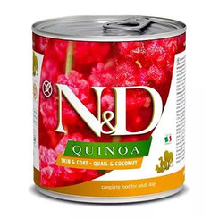 Farmina N&D Quinoa křepelka kokos konzerva pro psy 285 g