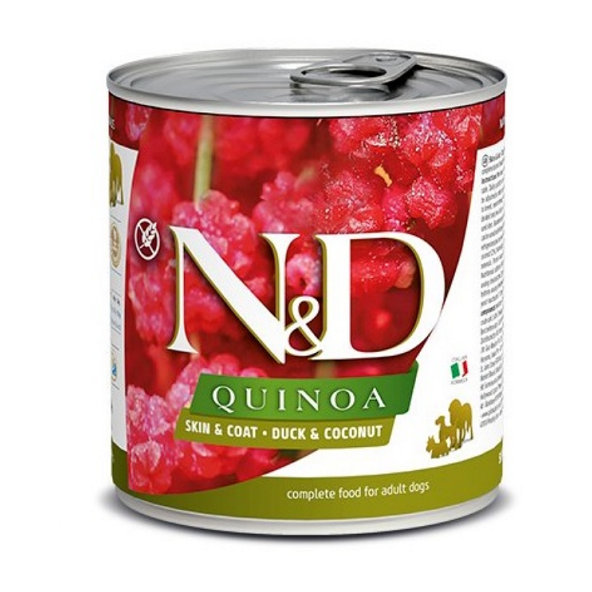Farmina N&D Quinoa kachna kokos konzerva pro psy 285 g