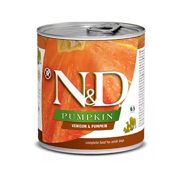 Farmina N&D Dog Pumpkin jelen konzerva 285 g