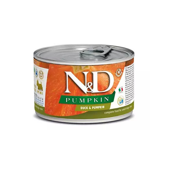 Farmina N&D Pumpkin kachna konzerva pro psy 140 g