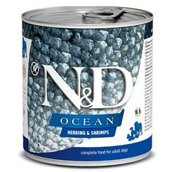 Farmina N&D Ocean sleď krevety konzerva pro psy 285 g