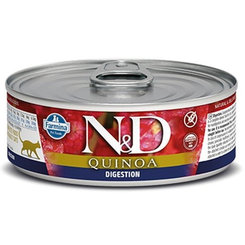 Farmina N&D Quinoa Digestion konzerva pro kočky 80 g