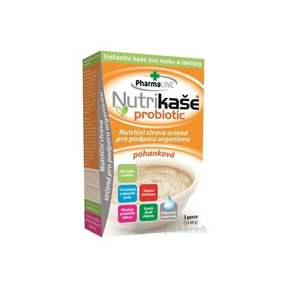 Nutrikaša Probiotic pohanková 3x60 g