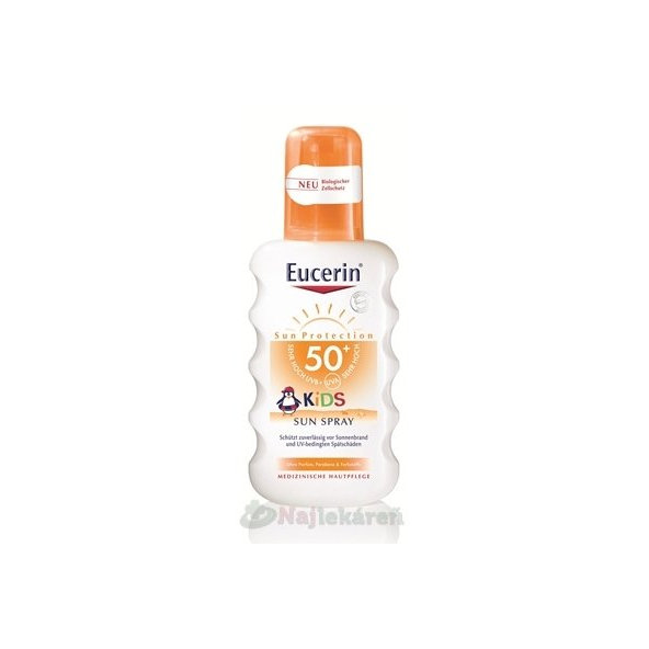 EUCERIN Sun Sensitive Protect SPF 50+ dětský sprej 200 ml