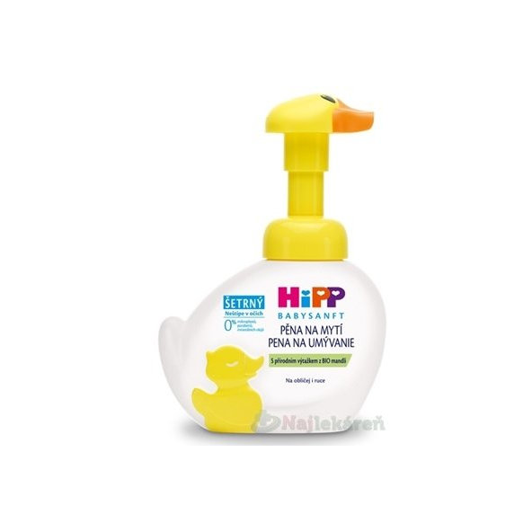 HiPP Babysanft mycí pěna 250 ml