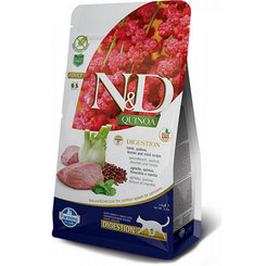 Farmina N&D Quinoa Adult Digestion jehně granule pro kočky 0,3 kg