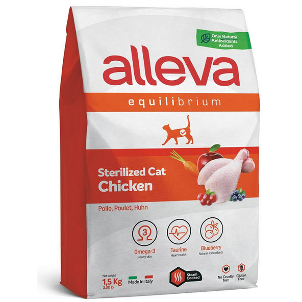 Alleva SP Equilibrium cat chicken sterilized 1,5 kg