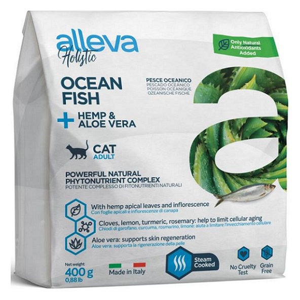 Alleva Holistic Cat Adult Ocean Fish granule pro kočky 0,4 kg