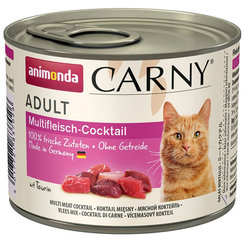Animonda Carny® Adult konzerva pro kočky multimasový koktejl 6x200 g