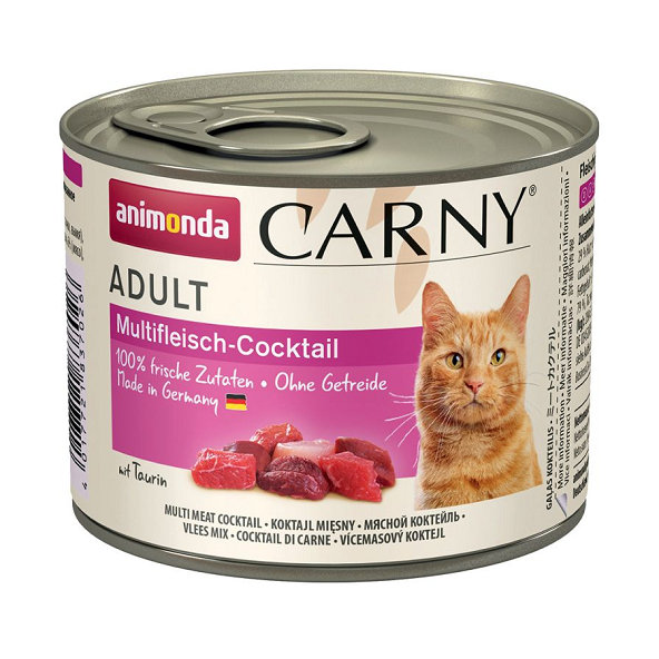 Animonda Carny® Adult konzerva pro kočky multimasový koktejl 6x200 g
