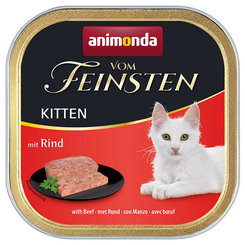 Animonda Vom Feinsten Kitten vanička pro koťata hovězí 16x100 g