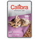 Calibra Premium Cat Kitten losos v omáčce kapsička 24×100 g