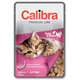 Calibra Premium Cat Kitten krůta a kuře v omáčce kapsička 24×100 g