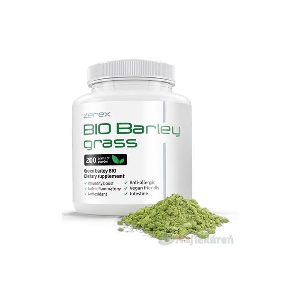 Zerex BIO zelený jačmeň prášok 200 g