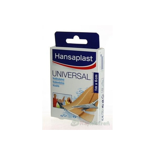 Hansaplast Universal náplast na rány 1 m×6 cm