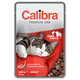 Calibra Premium Cat Adult kuře a hovězí v omáčce kapsička 24×100g