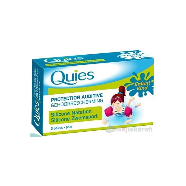 QUIES silikonové chrániče sluchu pro děti