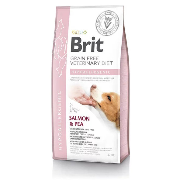 Brit Veterinary Diets GF granule pro psy Hypoallergenic 12 kg
