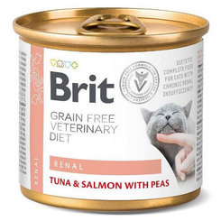 Brit Veterinary Diets GF konzerva pro kočky Renal 200 g