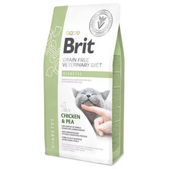 Brit Veterinary Diets GF Cat Diabetes granule pro kočky 2 kg