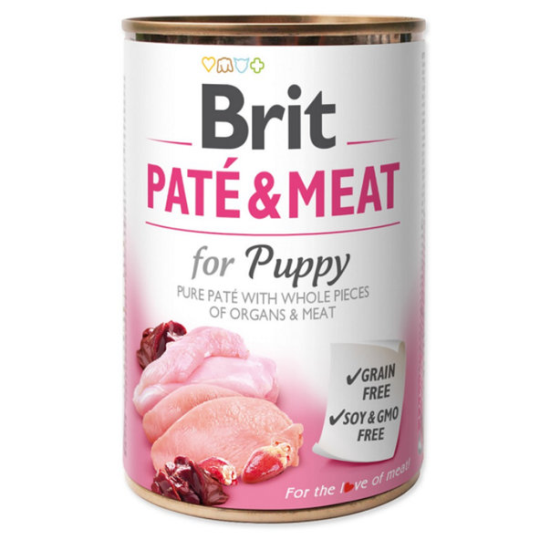 Brit Paté & Meat konzerva Puppy 400 g